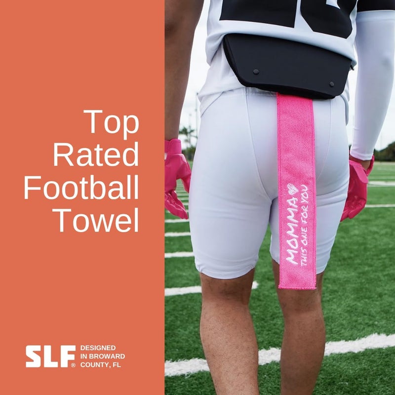 SLEEFS Momma Pink Thin Football Towel - Image 4